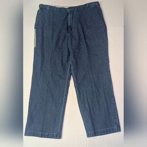 Haggar Men's Classic American Fit Denim Trouser Pant Size 40x29